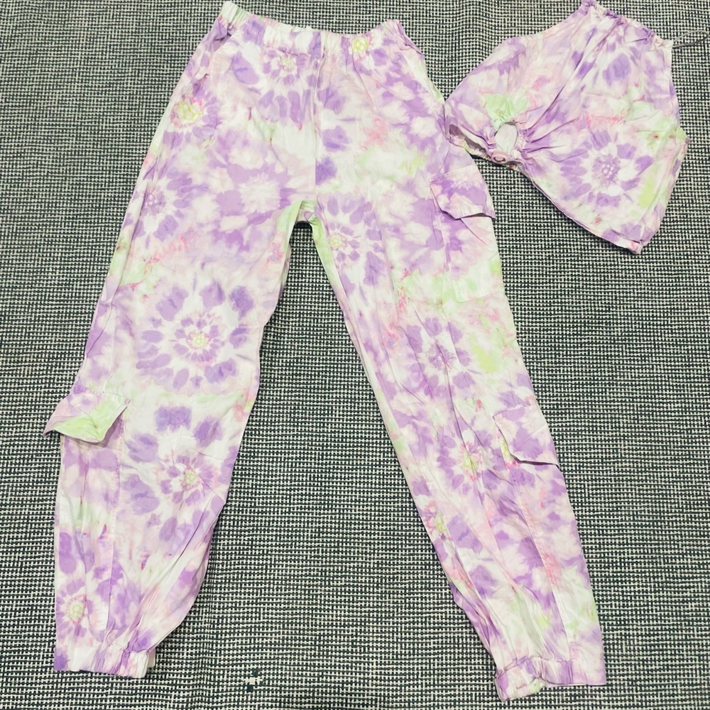 ZARA Vibrant Purple and Pink Outfit